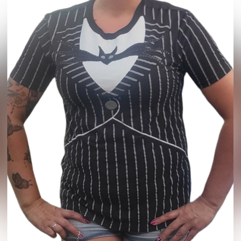 Jack Skellington Suit Tee - Picture 1 of 3